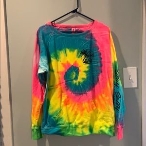 Tie dye long sleeve shirt